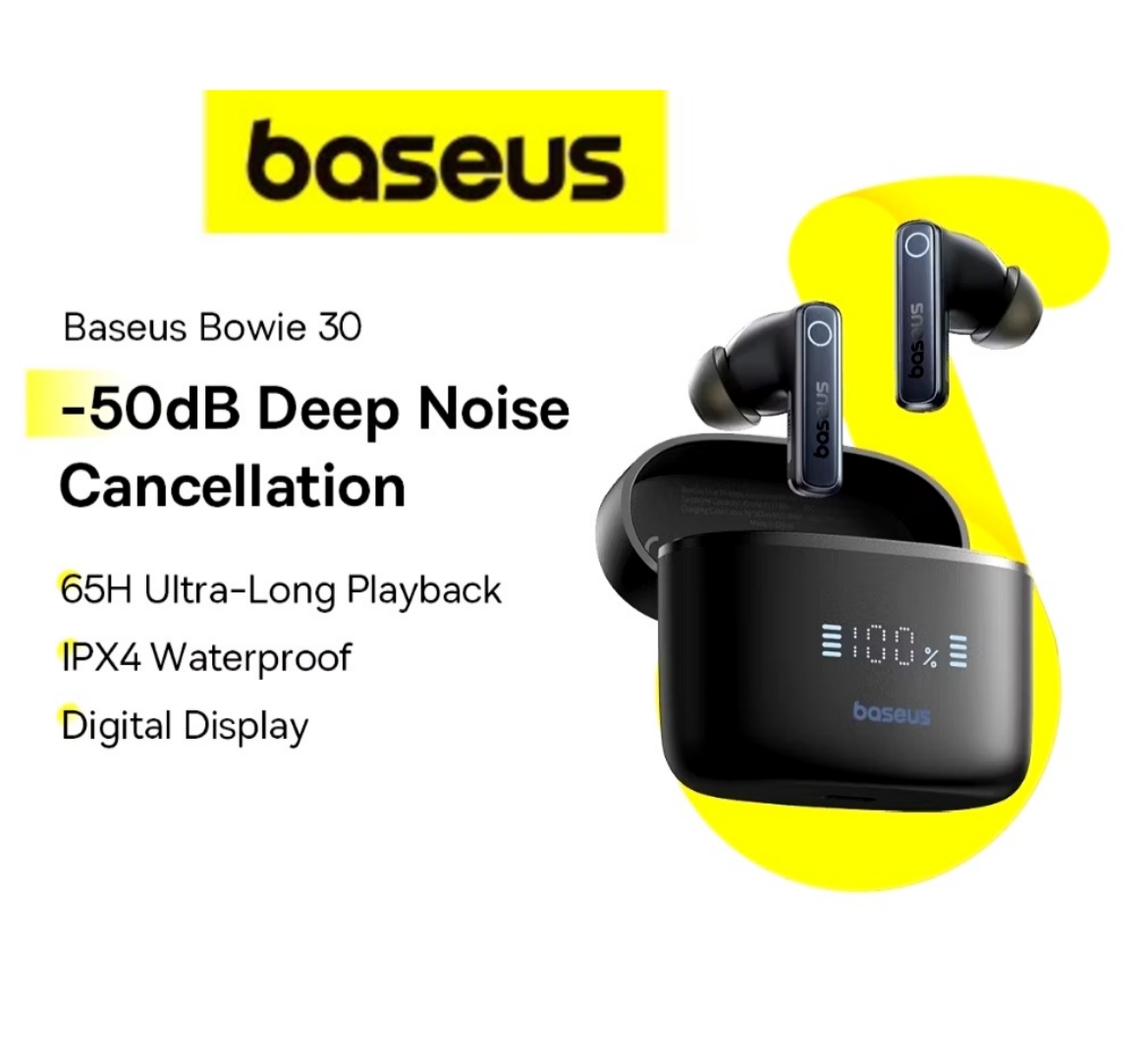 Baseus Bowie 30 ANC Gaming Earbuds Malaysia