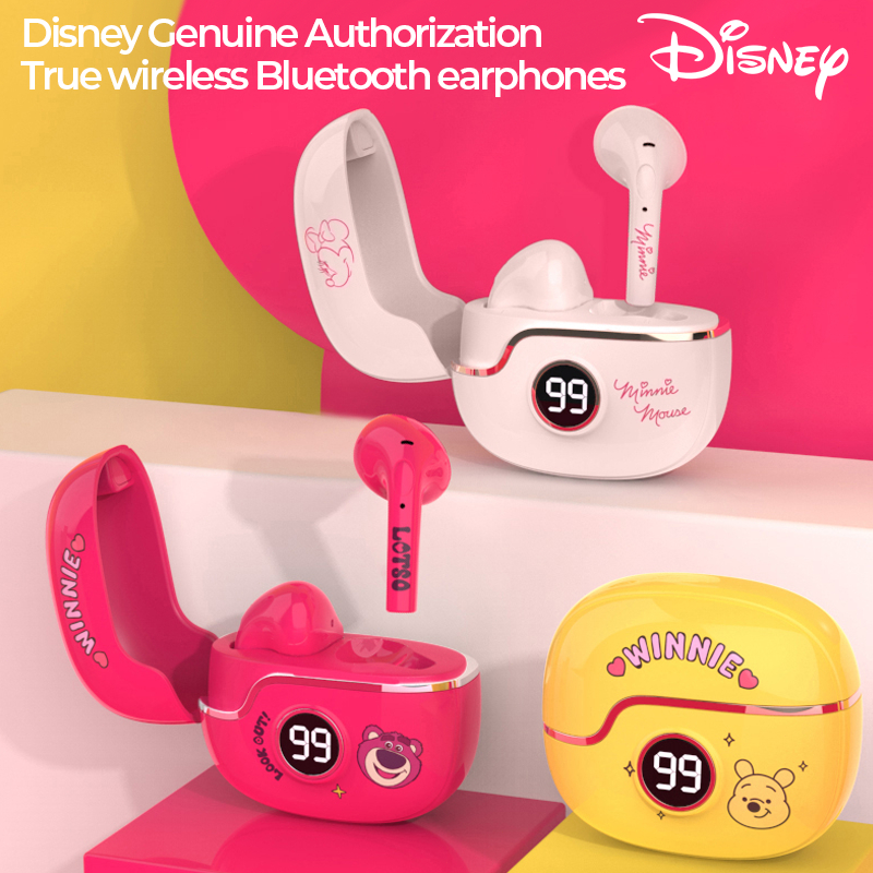 Original Disney T8 TWS Bluetooth 5.3 Earphone